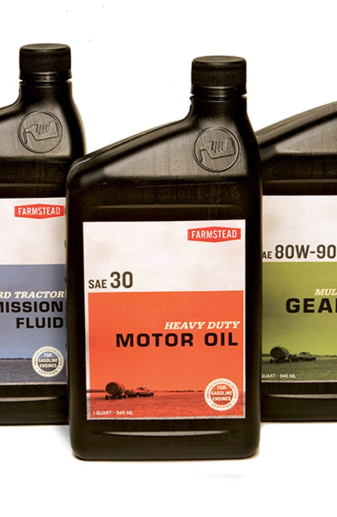 Farmstead oil bottles