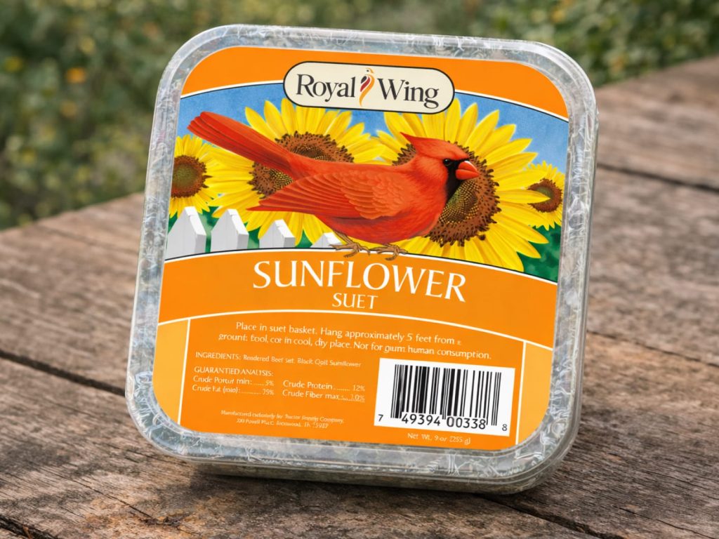 Royal Wing suet packaging