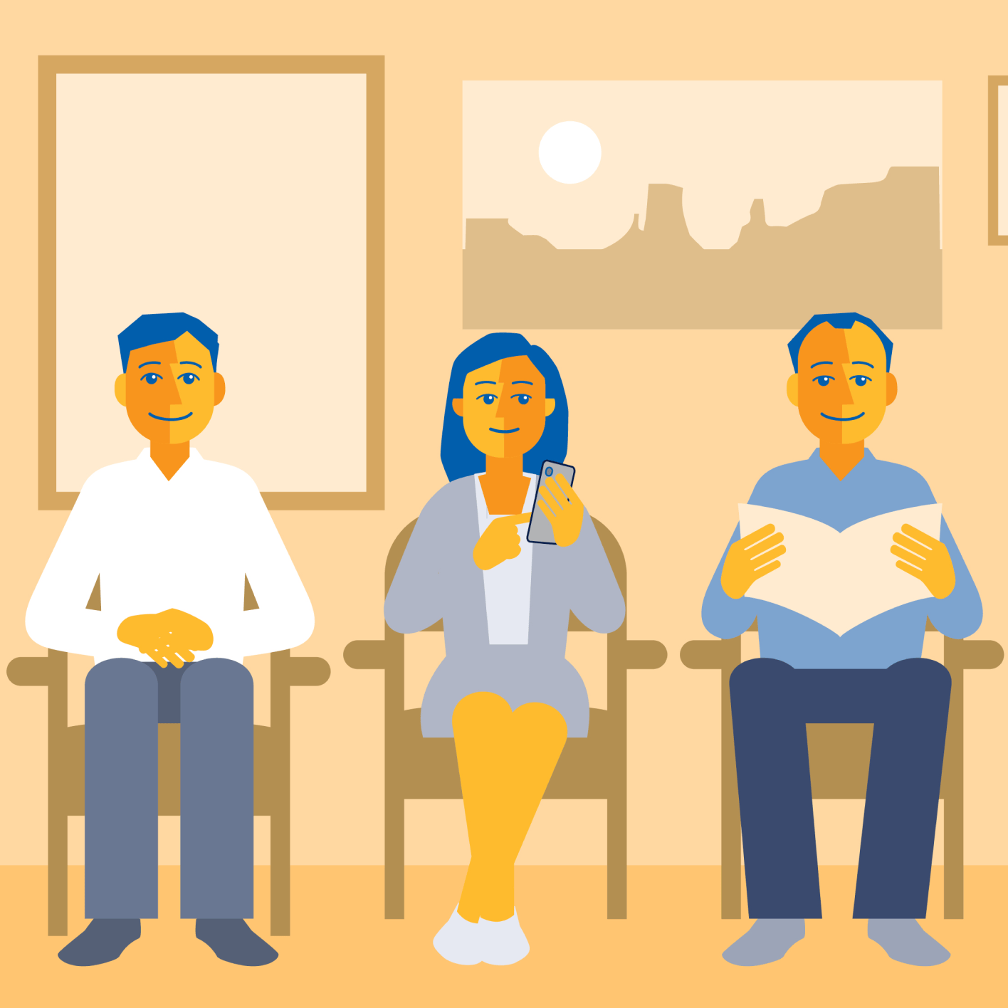 illustration of family