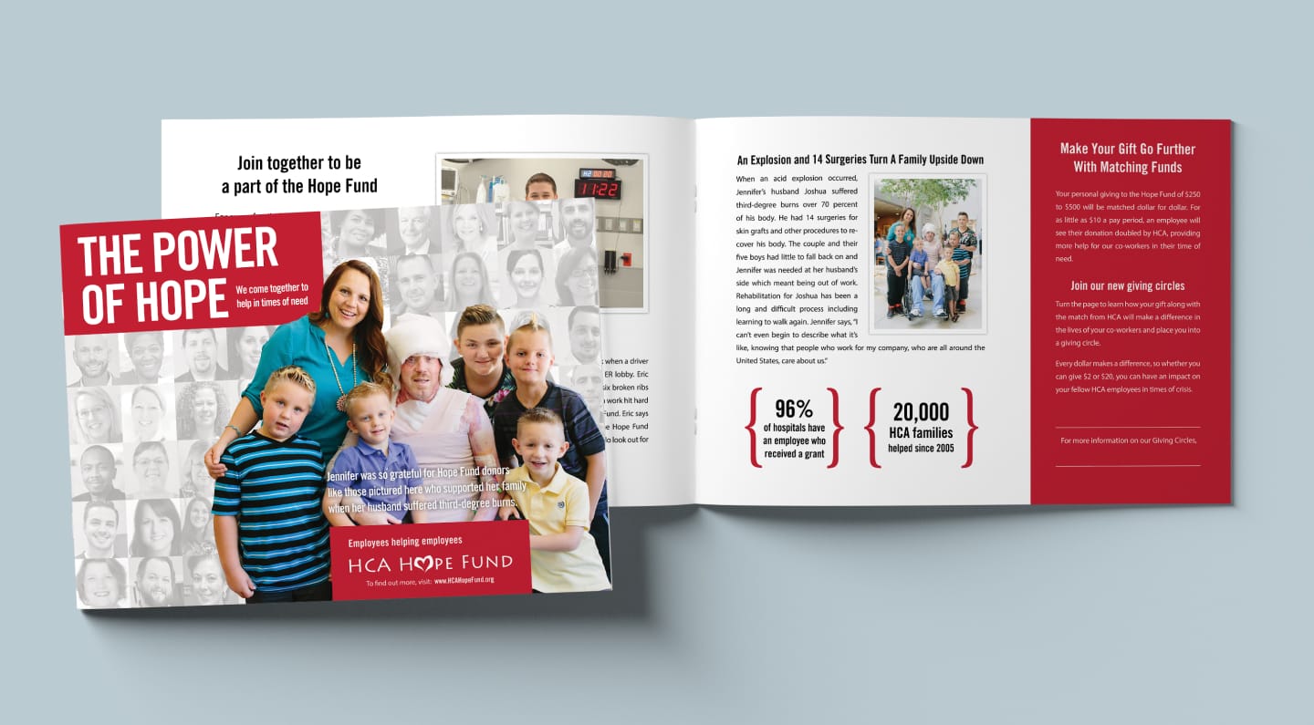 Hope Fund brochure and catalog
